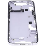 Apple iPhone 14 Middle Frame with Small Parts (No Charger Flex) - Purple Pulled B