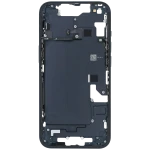 Apple iPhone 14 Middle Frame with Small Parts (No Charger Flex) - Midnight Pulled C