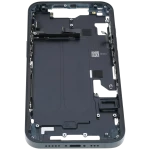 Apple iPhone 14 Middle Frame with Small Parts (No Charger Flex) - Midnight Pulled C