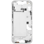 Apple iPhone 14 Middle Frame with Small Parts (No Charger Flex) - Starlight Pulled B