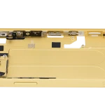 Apple iPhone 14 Middle Frame with Small Parts (No Charger Flex) - Yellow Pulled B