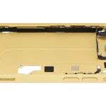 Apple iPhone 14 Middle Frame with Small Parts (No Charger Flex) - Yellow Pulled B
