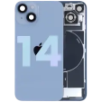 Apple iPhone 14 Back Cover with Magnet Bazel incl NFC and Flash Flex - Blue Service Pack
