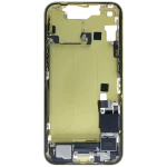 Apple iPhone 14 Middle Frame with Small Parts - Yellow Pulled B