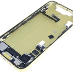 Apple iPhone 14 Middle Frame with Small Parts - Yellow Pulled C