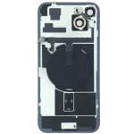 Apple iPhone 15 Plus Back Cover with Magnet Bazel incl NFC and Flash Flex - Black Pulled C