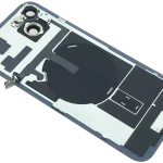 Apple iPhone 15 Plus Back Cover with Magnet Bazel incl NFC and Flash Flex - Black Pulled C
