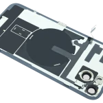 Apple iPhone 15 Plus Back Cover with Magnet Bazel incl NFC and Flash Flex - Black Pulled C