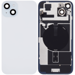 Apple iPhone 15 Plus Back Cover with Magnet Bazel incl NFC and Flash Flex - Blue Pulled A
