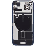 Apple iPhone 15 Plus Back Cover with Magnet Bazel incl NFC and Flash Flex - Blue Pulled A