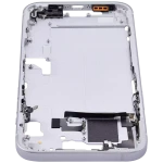 Apple iPhone 15 Plus Middle Frame with Small Parts (No Charger Flex) - Blue AM Plus