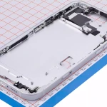 Apple iPhone 15 Plus Middle Frame with Small Parts (No Charger Flex) - Blue AM Plus