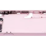 Apple iPhone 15 Plus Middle Frame with Small Parts (No Charger Flex) - Pink AM Plus