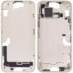 Apple iPhone 15 Plus Middle Frame with Small Parts (No Charger Flex) - Yellow AM Plus