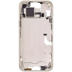 Apple iPhone 15 Plus Middle Frame with Small Parts (No Charger Flex) - Yellow AM Plus