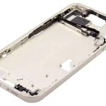 Apple iPhone 15 Plus Middle Frame with Small Parts (No Charger Flex) - Yellow AM Plus