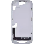 Apple iPhone 15 Plus Middle Frame with Small Parts (No Charger Flex) - Blue Pulled A