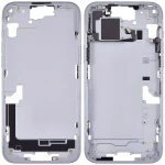 Apple iPhone 15 Plus Middle Frame with Small Parts (No Charger Flex) - Blue Pulled A