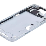 Apple iPhone 15 Plus Middle Frame with Small Parts (No Charger Flex) - Blue Pulled A