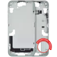 Apple iPhone 15 Plus Middle Frame with Small Parts (No Charger Flex) - Green Pulled A
