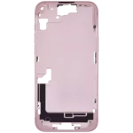 Apple iPhone 15 Plus Middle Frame with Small Parts (No Charger Flex) - Pink Pulled A