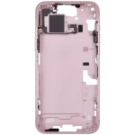 Apple iPhone 15 Plus Middle Frame with Small Parts (No Charger Flex) - Pink Pulled A