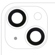 Apple iPhone 14 / 14 Plus / 15 / 15 Plus Back Camera Lens 2 Piece Set OEM-Equivalent