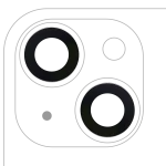 Apple iPhone 14 / 14 Plus / 15 / 15 Plus Back Camera Lens 2 Piece Set OEM-Equivalent