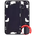 Apple iPhone 15 Plus Middle Frame with Small Parts (No Charger Flex) - Black AM Plus