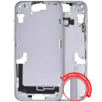 Apple iPhone 15 Plus Middle Frame with Small Parts (No Charger Flex) - Blue AM Plus