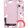 Apple iPhone 15 Plus Middle Frame with Small Parts (No Charger Flex) - Pink AM Plus