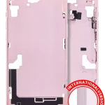 Apple iPhone 15 Plus Middle Frame with Small Parts (No Charger Flex) - Pink AM Plus