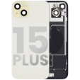 Apple iPhone 15 Plus Back Cover with Magnet Bazel incl NFC and Flash Flex - Yellow Pulled A