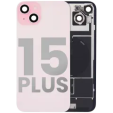 Apple iPhone 15 Plus Back Cover with Magnet Bazel incl NFC and Flash Flex - Pink Pulled A