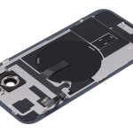 Apple iPhone 15 Plus Back Cover with Magnet Bazel incl NFC and Flash Flex - Black Pulled C