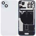 Apple iPhone 15 Plus Back Cover with Magnet Bazel incl NFC and Flash Flex - Blue Pulled B