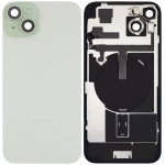Apple iPhone 15 Plus Back Cover with Magnet Bazel incl NFC and Flash Flex - Green Pulled B