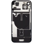 Apple iPhone 15 Plus Back Cover with Magnet Bazel incl NFC and Flash Flex - Green Pulled B