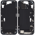 Apple iPhone 15 Plus Middle Frame with Small Parts - Black Pulled B