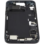 Apple iPhone 15 Plus Middle Frame with Small Parts - Black Pulled B