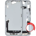 Apple iPhone 15 Plus Middle Frame with Small Parts - Blue Pulled B