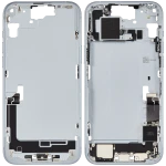 Apple iPhone 15 Plus Middle Frame with Small Parts - Blue Pulled B