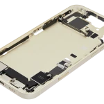 Apple iPhone 15 Plus Middle Frame with Small Parts - Yellow Pulled B