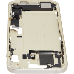 Apple iPhone 15 Plus Middle Frame with Small Parts - Yellow Pulled B