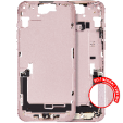 Apple iPhone 15 Plus Middle Frame with Small Parts - Pink Pulled B