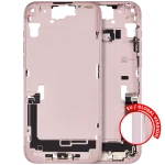 Apple iPhone 15 Plus Middle Frame with Small Parts - Pink Pulled B