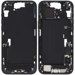 Apple iPhone 15 Plus Middle Frame with Small Parts - Black Pulled C