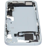 Apple iPhone 15 Plus Middle Frame with Small Parts - Blue Pulled C