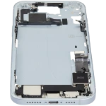Apple iPhone 15 Plus Middle Frame with Small Parts - Blue Pulled C
