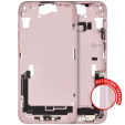 Apple iPhone 15 Plus Middle Frame with Small Parts - Pink Pulled C